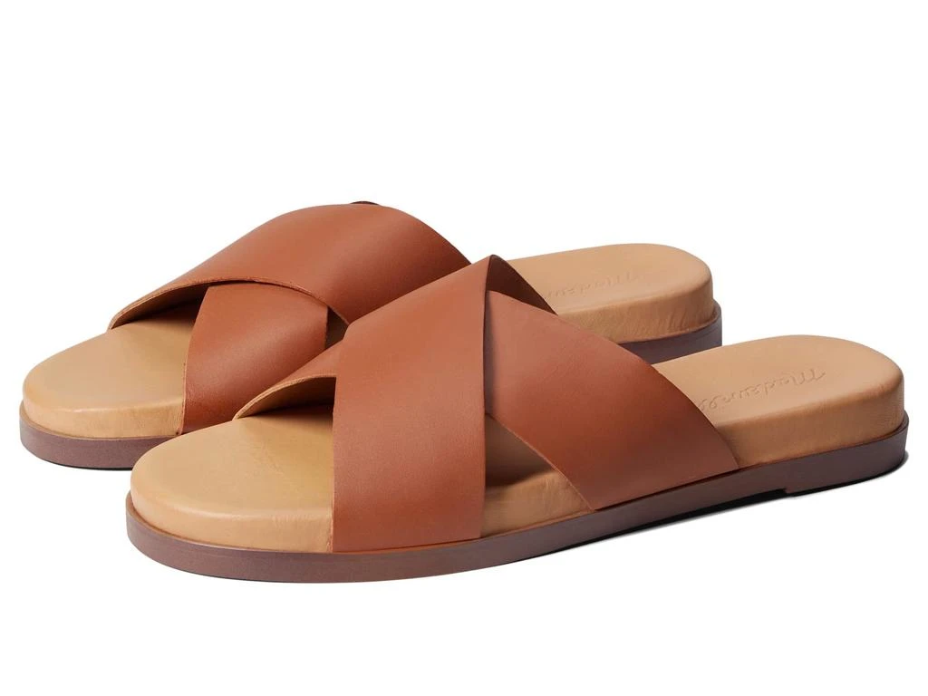 商品Madewell|The Louisa Crisscross Slide,价格¥498,第1张图片