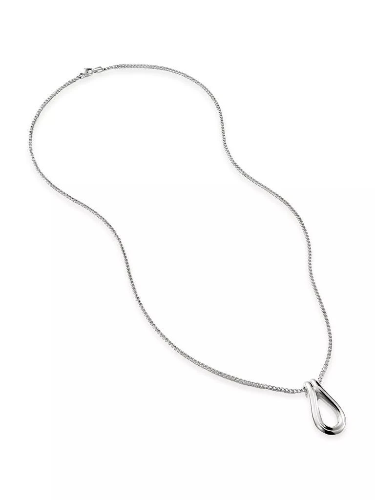 商品John Hardy|Surf Sterling Silver Etruscan Chain Pendant Necklace,价格¥3693,第1张图片
