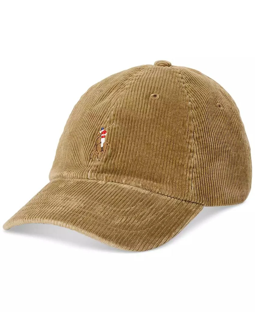 商品Ralph Lauren|Men's Corduroy Ball Cap,价格¥268,第1张图片