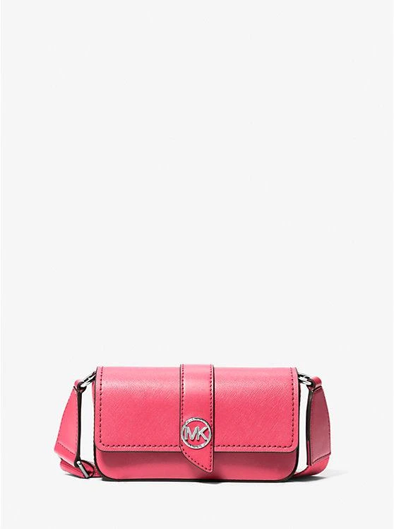 商品Michael Kors|Greenwich Extra-Small Saffiano Leather Sling Crossbody Bag,价格¥558,第1张图片