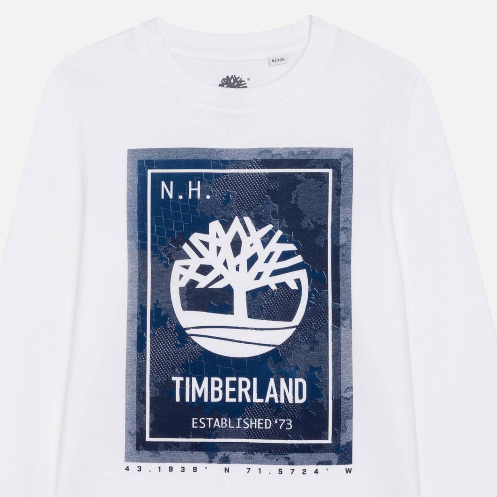 Timberland Kids’ Graphic Print Organic Cotton-Jersey T-Shirt商品第4张图片规格展示