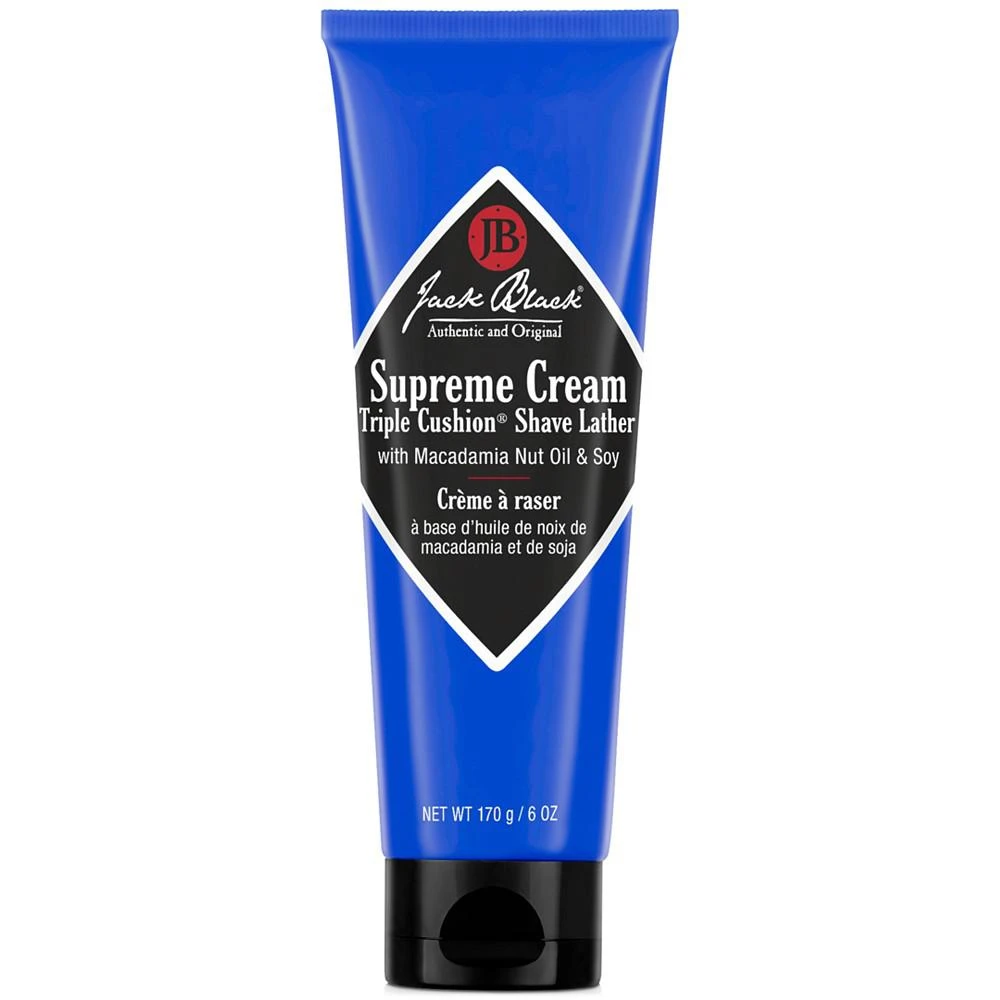 商品Jack Black|Supreme Cream Triple Cushion® Shave Lather, 6 oz.,价格¥165,第1张图片