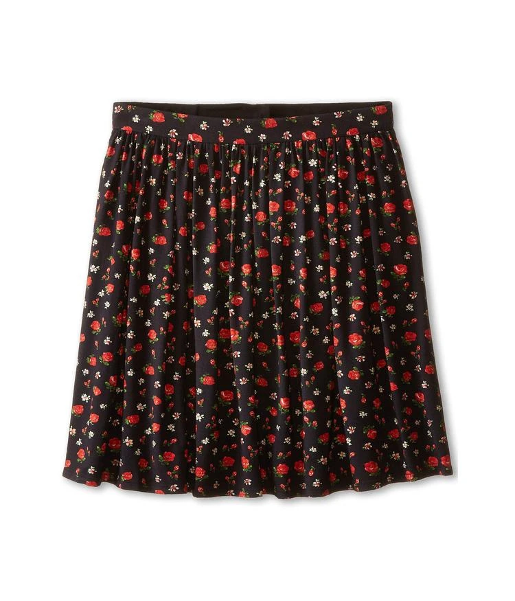 商品Dolce & Gabbana|大童Dolce & Gabbana Kids Back to School Floral Print Skirt (Big Kids),价格¥1063,第1张图片