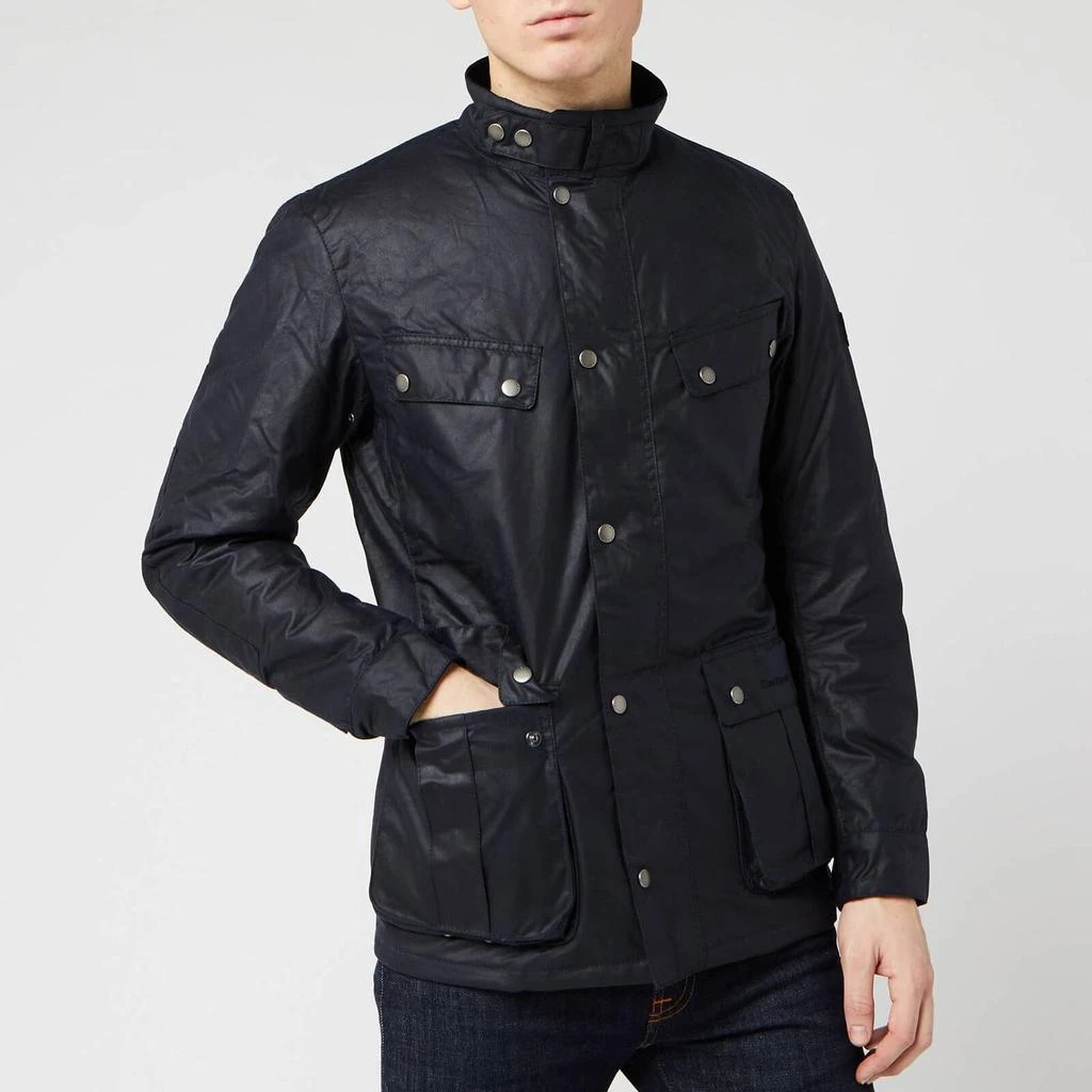 商品Barbour|Barbour International Duke Waxed Cotton Jacket,价格¥2060,第1张图片