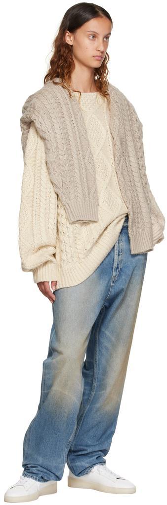 商品Essentials|Off-White Raglan Sweater,价格¥1101,第6张图片详细描述