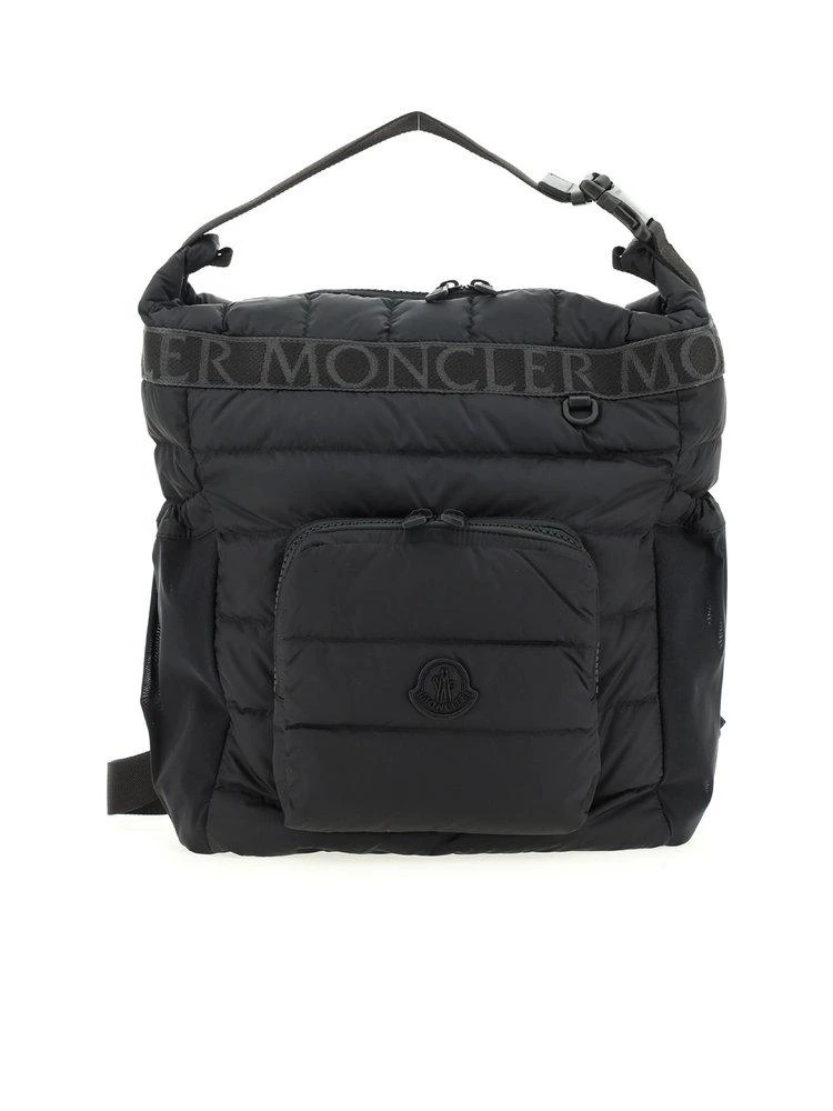 商品Moncler|Moncler Logo Patch Zip-Up Backpack,价格¥4499,第1张图片