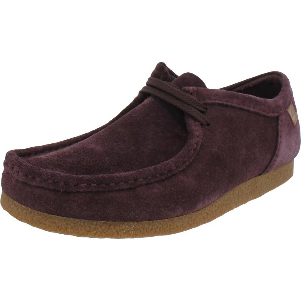 商品Clarks|Clarks Shacre II Run Men's Leather Lace Up Ortholite Moc Toe Sneaker,价格¥387,第1张图片