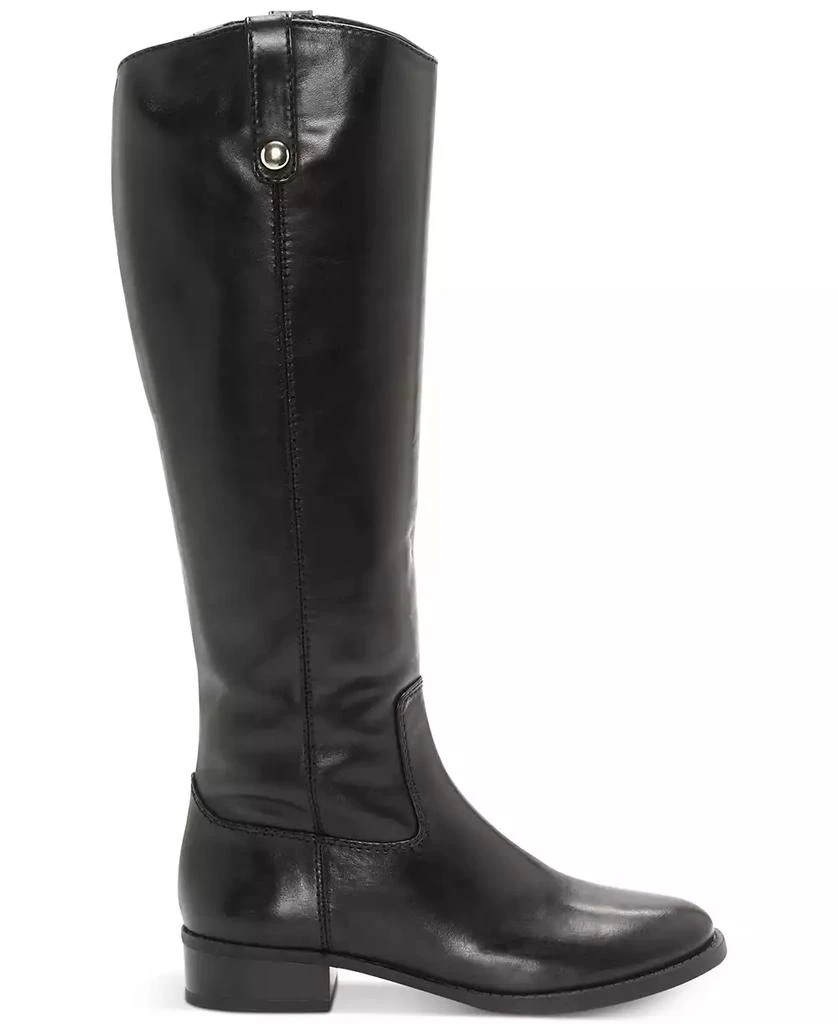 商品INC International|Fawne Leather Knee High Boots, Created for Macy's,价格¥709,第2张图片详细描述