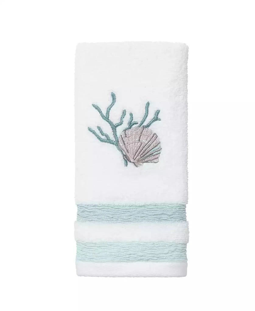 商品Avanti|Coastal Terrazzo Embroidered Cotton Hand Towel, 16" x 30",价格¥82,第1张图片详细描述
