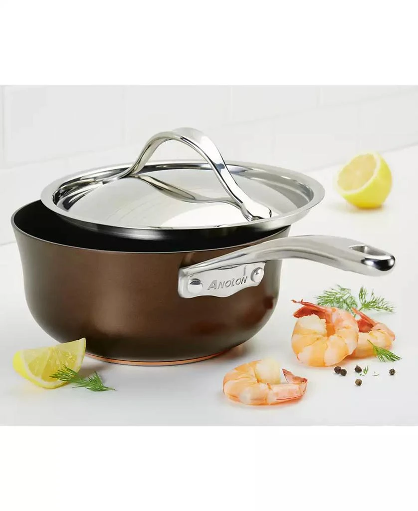 Nouvelle Copper Luxe Hard-Anodized Non-Stick 2.5-Qt. Saucier 商品