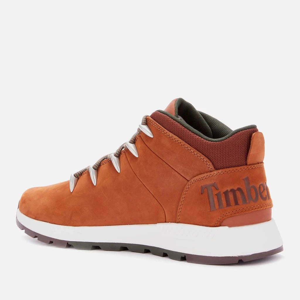 商品Timberland|Timberland Men's Sprint Trekker Nubuck Mid Boots - Rust,价格¥940,第3张图片详细描述