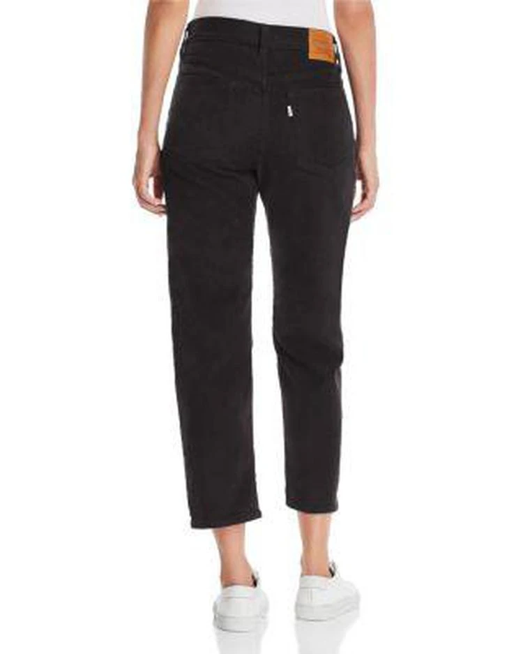 商品Levi's|Wedgie Straight Corduroy Jeans in Black,价格¥437,第2张图片详细描述