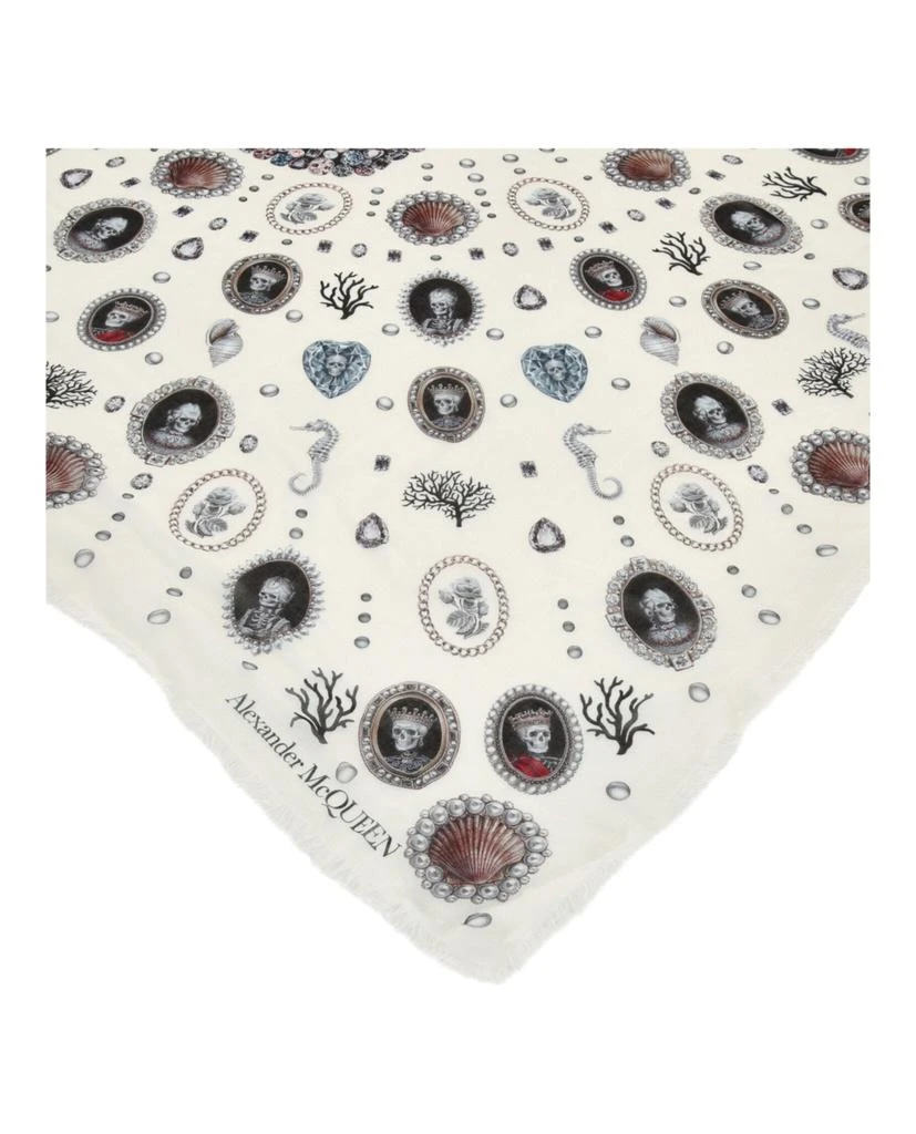 商品Alexander McQueen|Lost At Sea Scarf,价格¥1522,第2张图片详细描述