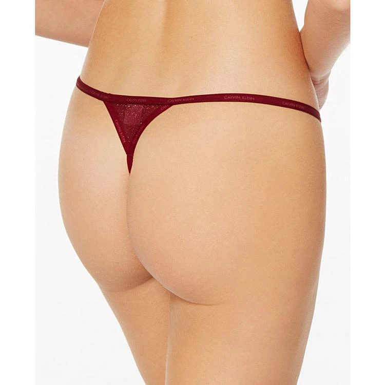 商品Calvin Klein|Logo-Trimmed String Thong QF4226,价格¥99,第2张图片详细描述