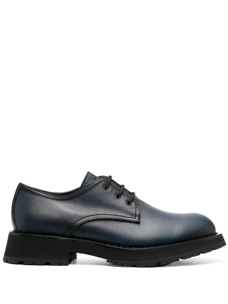 商品Alexander McQueen|ALEXANDER MCQUEEN - Leather Brogues,价格¥3730,第1张图片