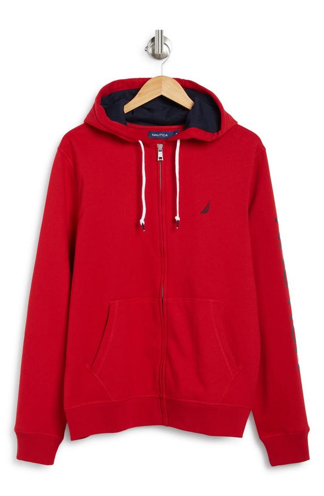 Cotton Blend Zip Hoodie商品第3张图片规格展示