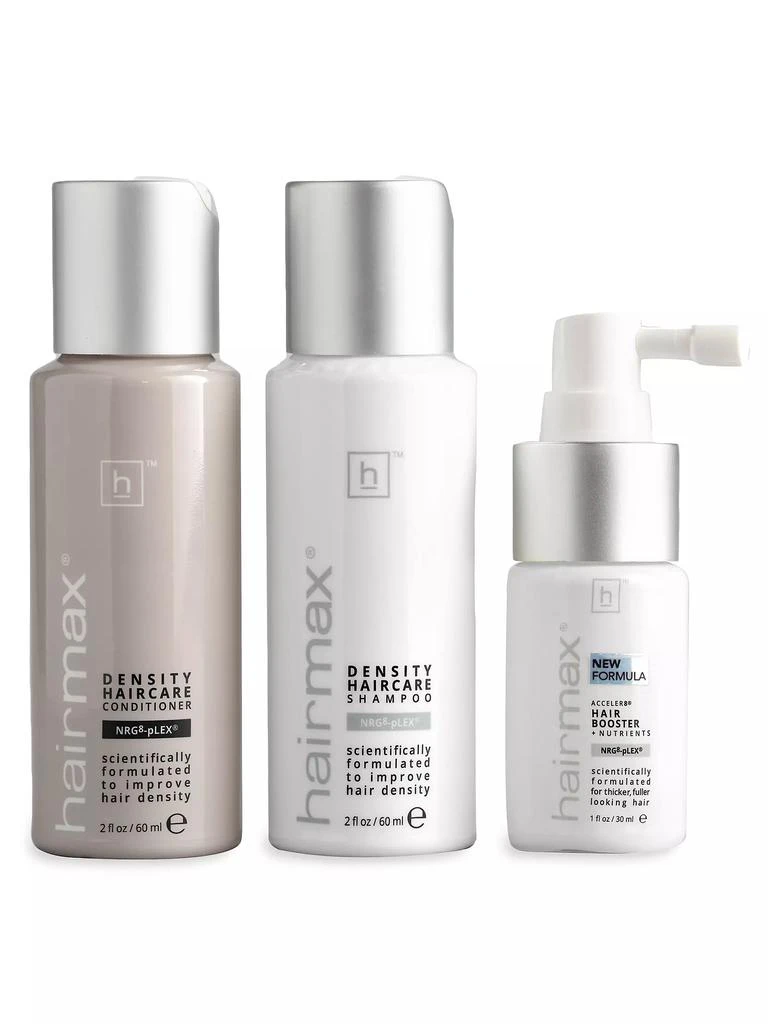商品HairMax|Density 3-Piece Haircare Starter Kit,价格¥240,第1张图片