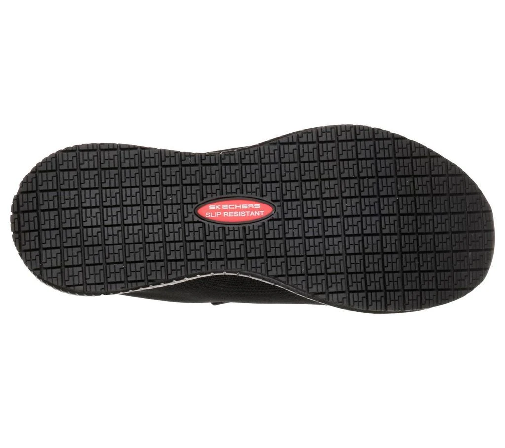 商品SKECHERS|Women's Squad Sr Work Sneakers In Black,价格¥528,第2张图片详细描述