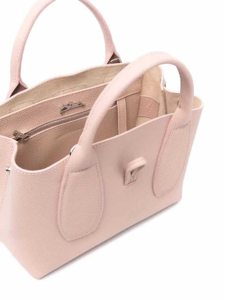 商品Longchamp|Longchamp Roseau S Top Handle Bag - Powder,价格¥2615,第2张图片详细描述