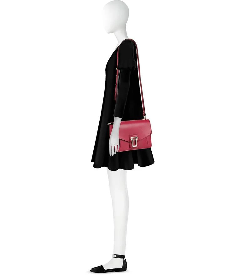 商品Proenza Schouler|Proenza Schouler 洋红色柔软皮革Hava单肩包,价格¥5713,第3张图片详细描述