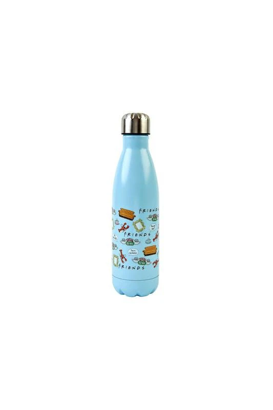 商品Friends|Friends Stainless Steel Water Bottle (Multicolored) (One Size),价格¥195,第1张图片