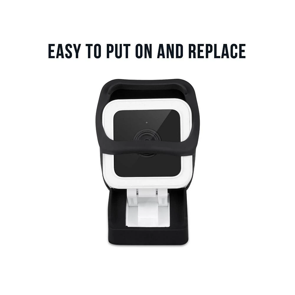 商品Wasserstein|Protective Silicone Skins Covers for Wyze Cam V3 ONLY (Black, 1 Pack) (NOT Compatible with Wyze Cam Outdoor/V2/Pan) (Camera NOT Included),价格¥127,第3张图片详细描述