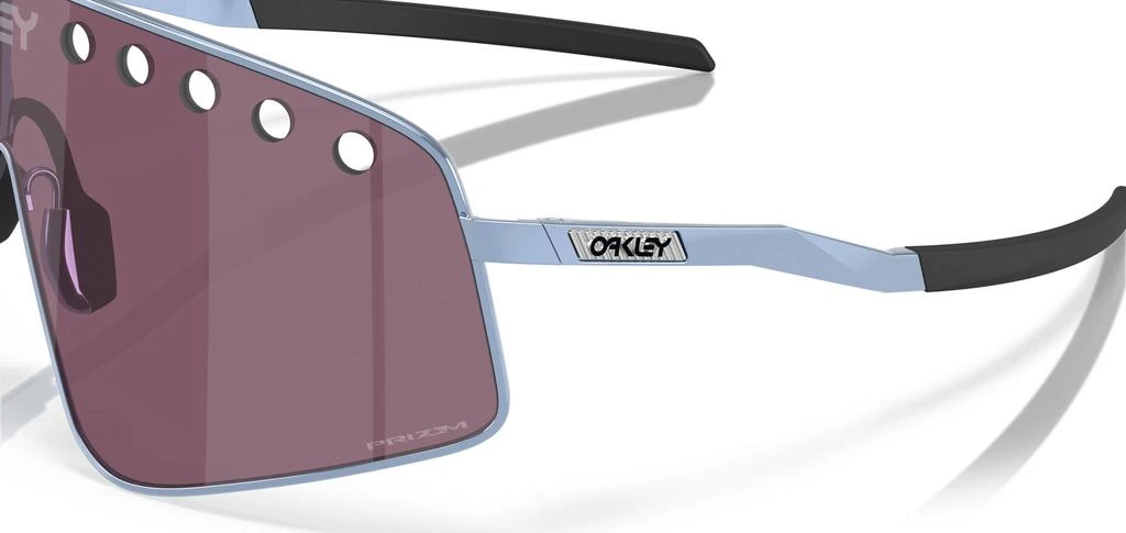 商品Oakley|Sutro TI Sweep Sunglasses - Polished Stonewash - Prizm Road Black Lens - Unisex,价格¥2798,第5张图片详细描述