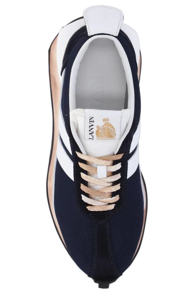 商品Lanvin|Lanvin Bumpr Panelled Lace-Up Sneakers,价格¥2353,第5张图片详细描述