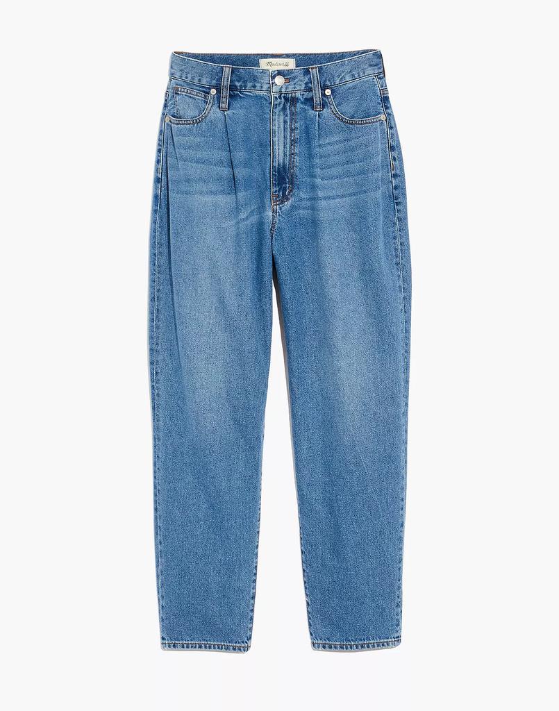 商品Madewell|Baggy Tapered Jeans in Jewell Wash,价格¥561,第7张图片详细描述