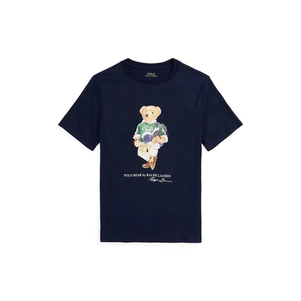 商品Ralph Lauren|Big Boys Polo Bear Cotton Jersey T-shirt,价格¥236,第2张图片详细描述