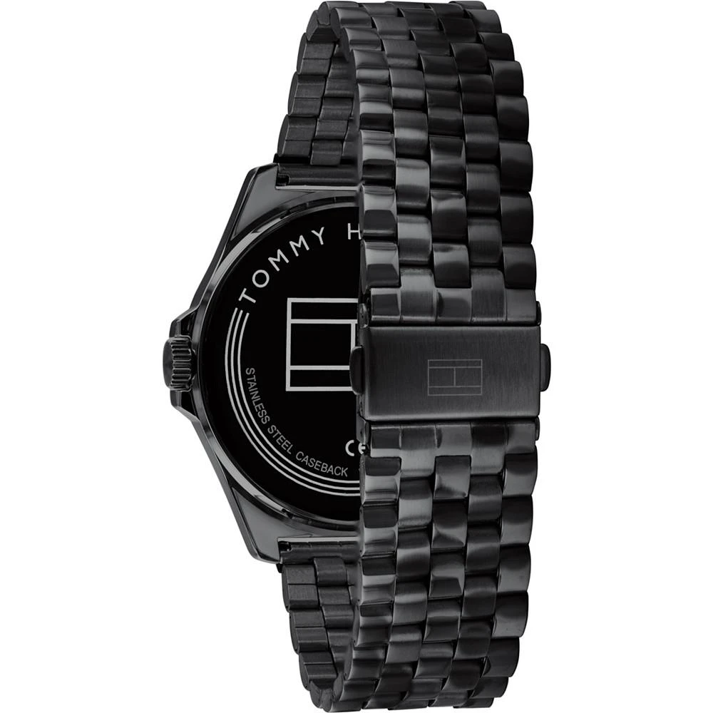 商品Tommy Hilfiger|Men's Black Stainless Steel Bracelet Watch 42mm,价格¥874,第3张图片详细描述