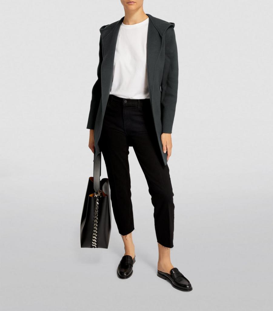 Wool-Cashmere Wrap Coat商品第2张图片规格展示