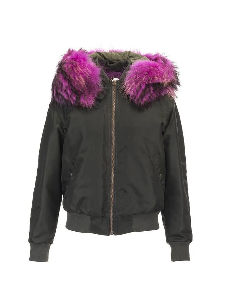 商品Mr & Mrs Italy|Mr & Mrs Italy Coats & Jackets in London Green/Lip Pink/Lip Pink,价格¥33999,第1张图片