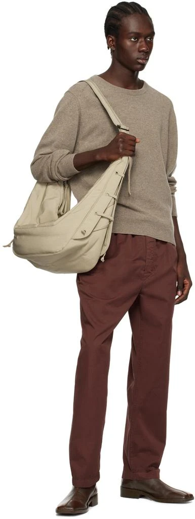 商品Lemaire|Taupe Large Soft Game Bag,价格¥7832,第4张图片详细描述