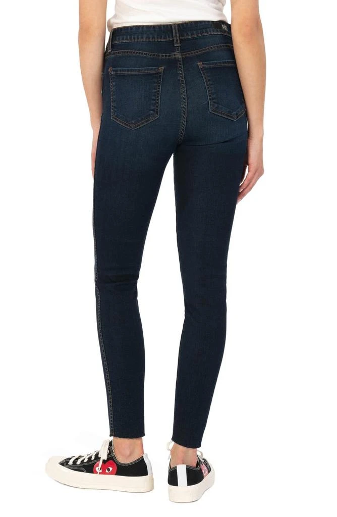 商品KUT from the Kloth|Connie Fab Ab High Waist Ankle Skinny Jeans,价格¥210,第2张图片详细描述