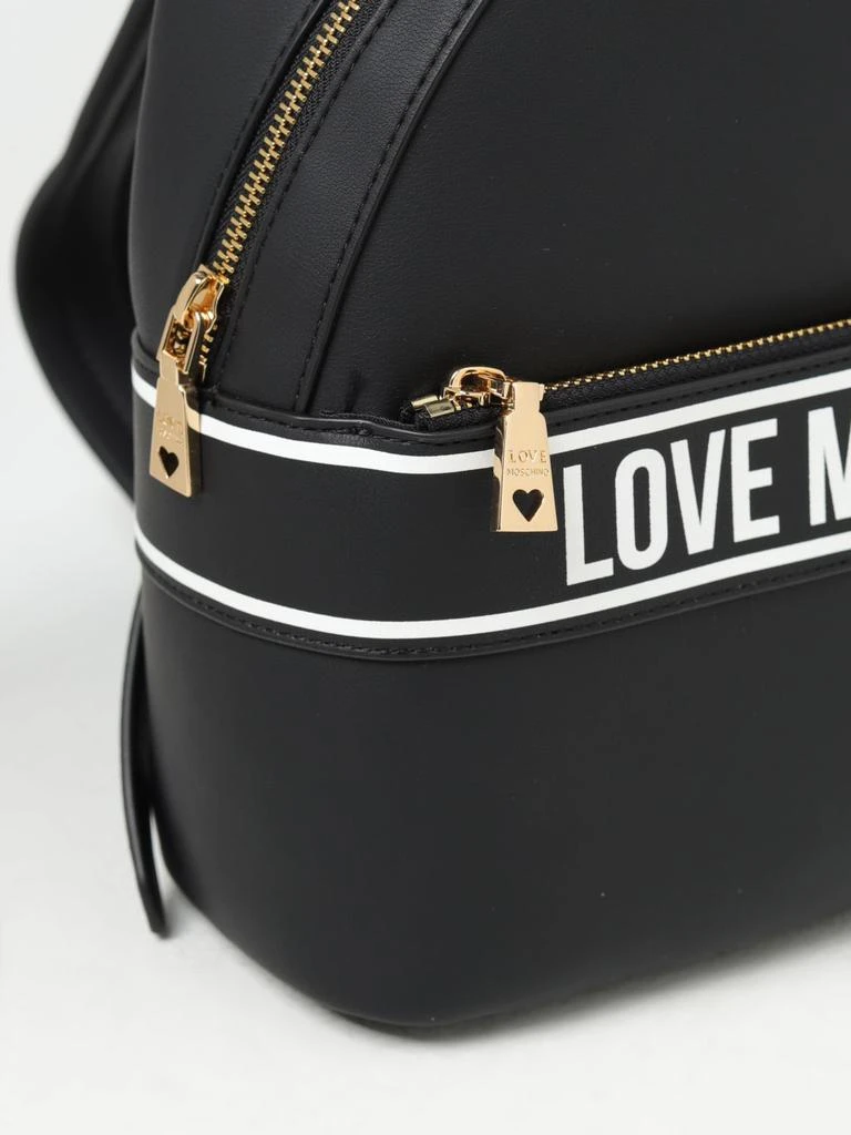 商品Love Moschino|Love Moschino backpack in synthetic leather with logo,价格¥1119,第3张图片详细描述
