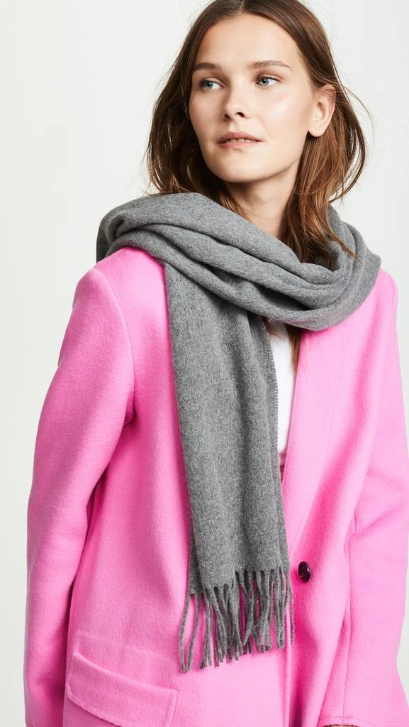 商品Acne Studios|女士 Canada 流苏羊毛围巾披肩,价格¥782,第2张图片详细描述