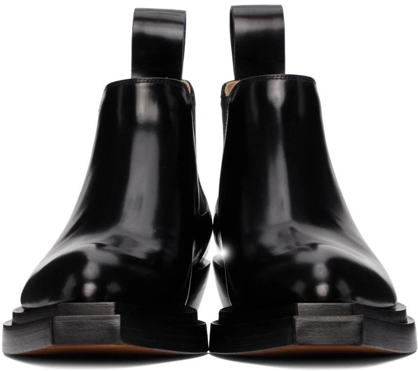 商品Bottega Veneta|Black Chisel Chelsea Boots,价格¥10238,第2张图片详细描述