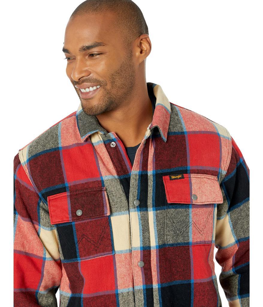 商品Wrangler|Flannel Line Shirt,价格¥637,第3张图片详细描述