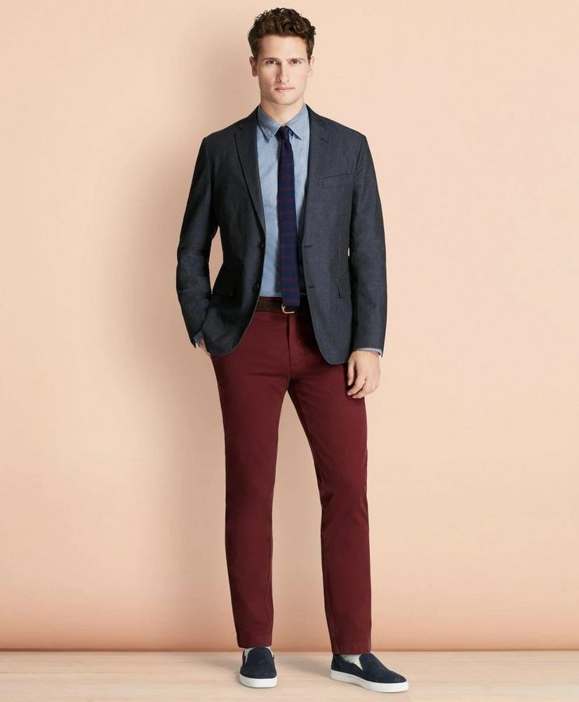 商品Brooks Brothers|Garment-Dyed Stretch Chinos,价格¥246,第2张图片详细描述