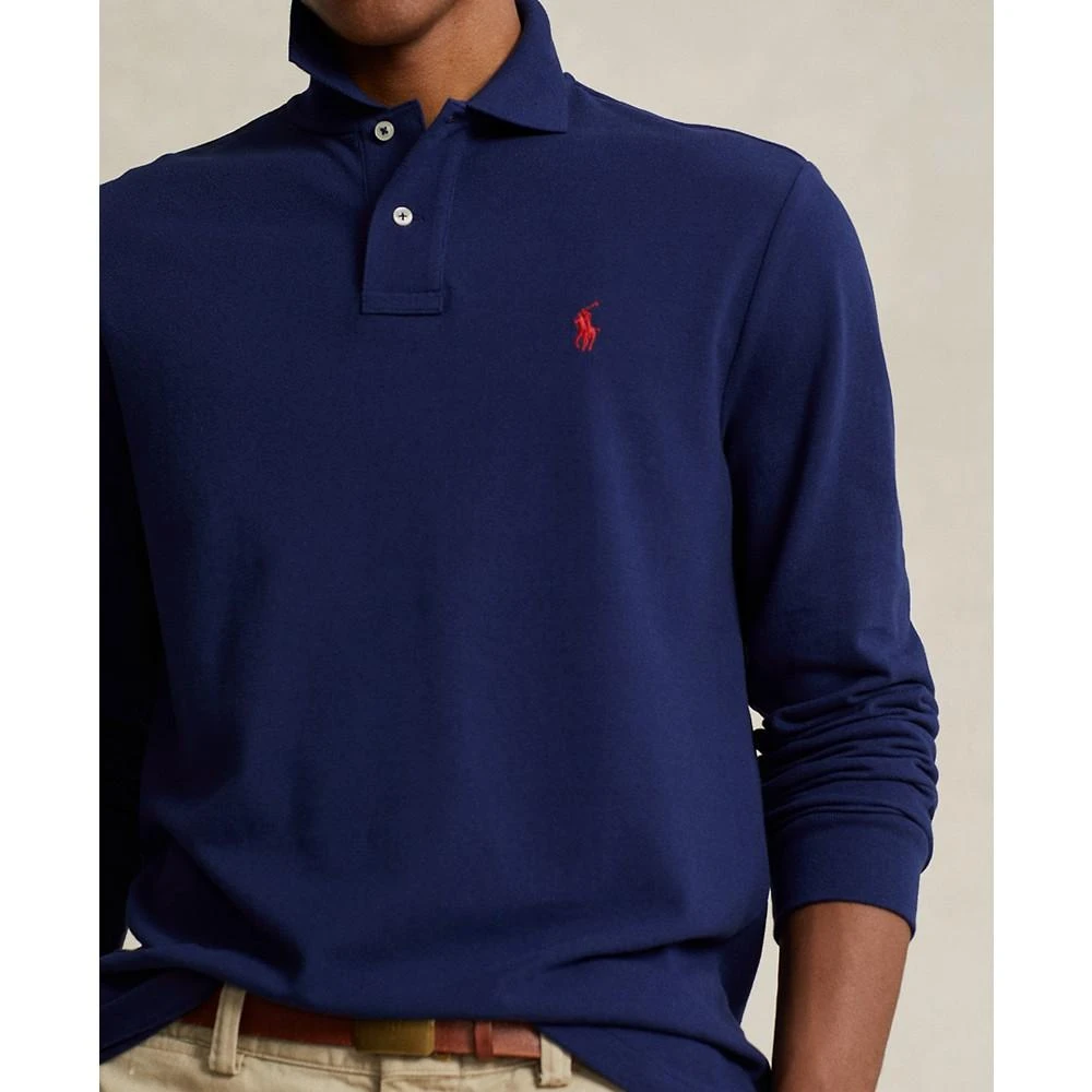 商品Ralph Lauren|拉夫劳伦男士经典版型修身polo衫,价格¥537,第3张图片详细描述