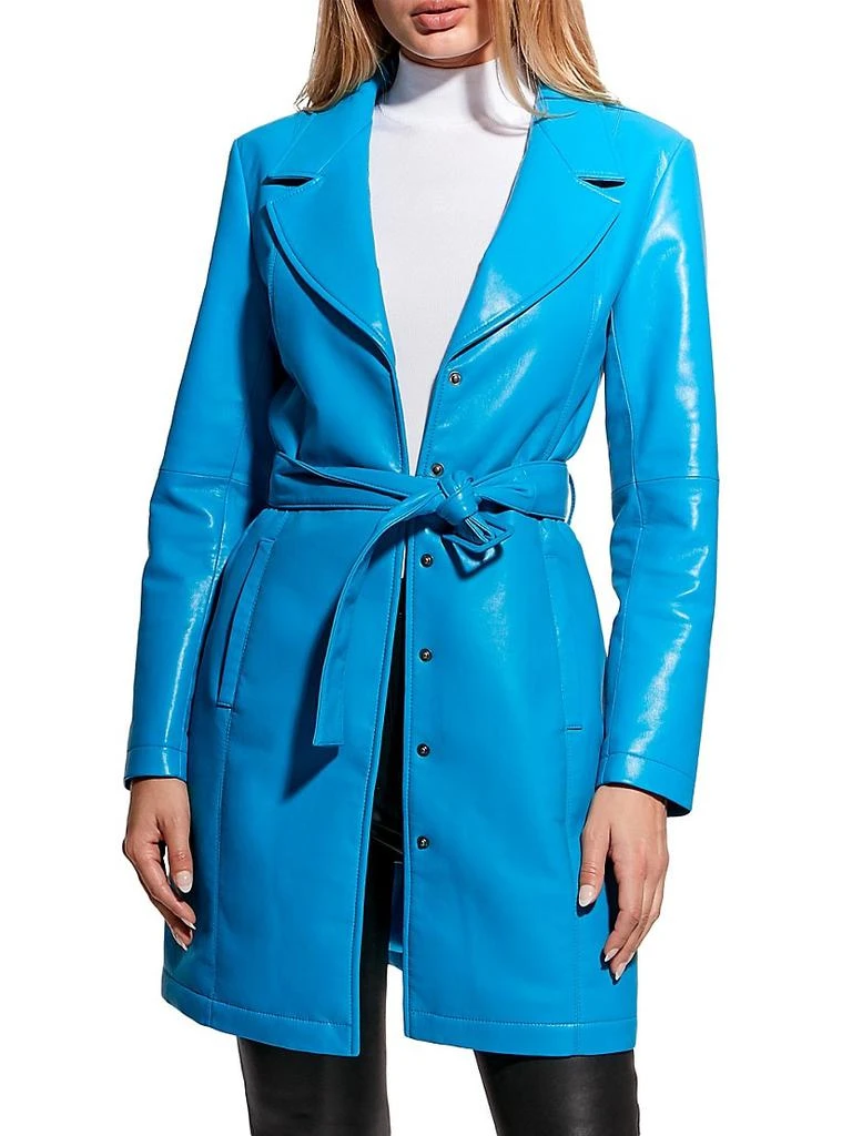 商品AS by DF|Crawford Recycled Leather Trench Coat,价格¥5634,第4张图片详细描述