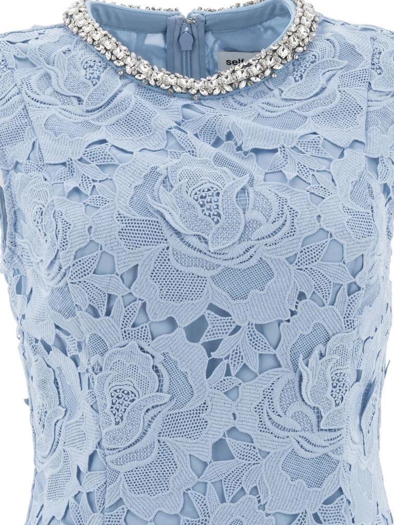 商品Self Portrait|Dresses Blue,价格¥2326,第3张图片详细描述
