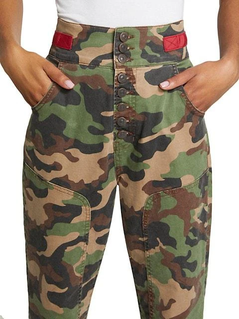 Kane Straight-Leg Camouflage Pants 商品