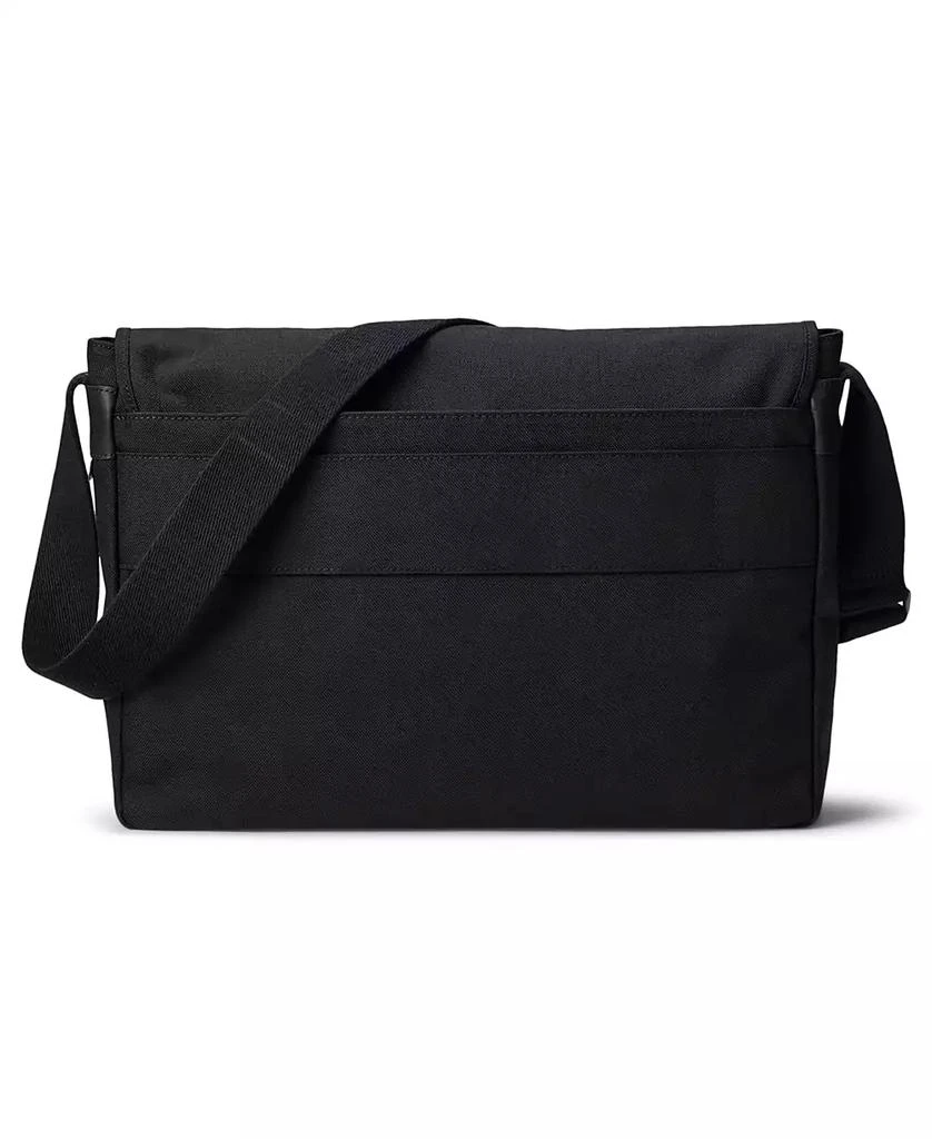商品Ralph Lauren|Men's Leather-Trim Travel Messenger Bag,价格¥2710,第2张图片详细描述
