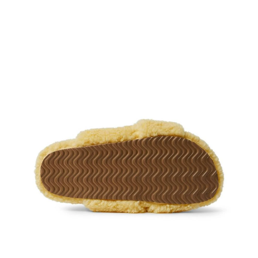 商品Dear Foams|Women's Maddy Teddy Double Band Molded Footbed Slide,价格¥258,第4张图片详细描述