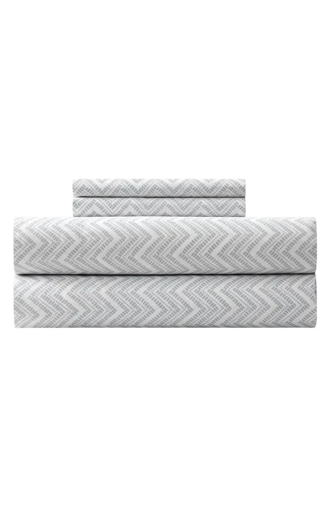 商品CHIC|Aleyna Geo Chevron Stripe Sheet Set - Twin,价格¥261,第1张图片