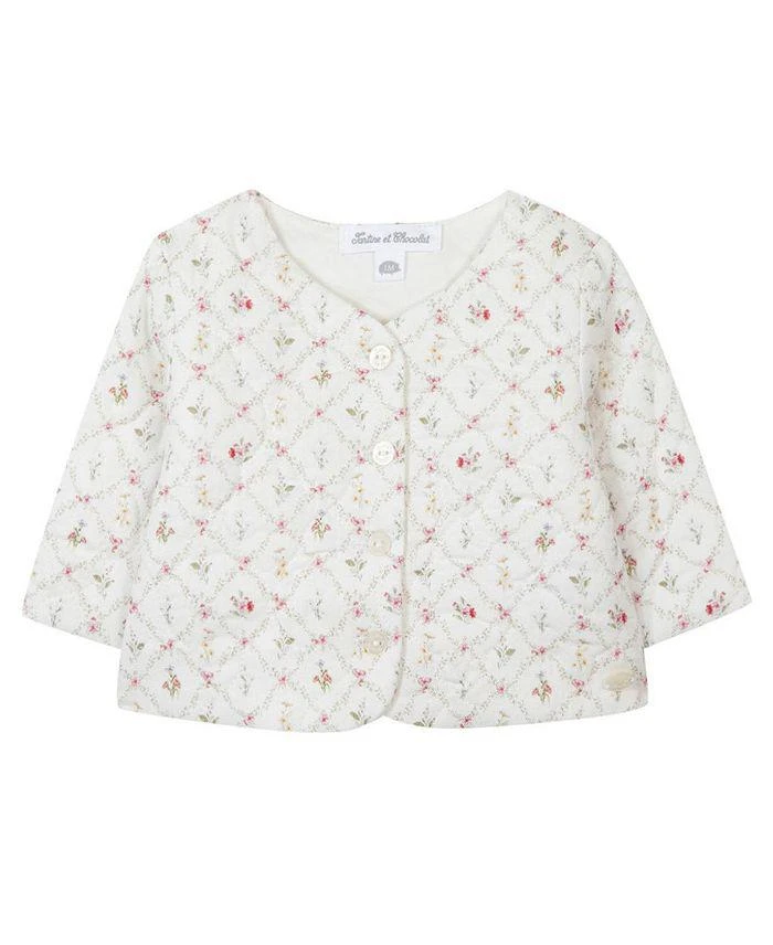 商品Tartine et Chocolat|Girls' Delicate Floral Jacket - Baby,价格¥509,第1张图片