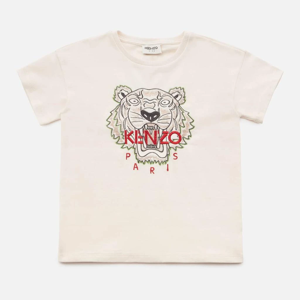 商品Kenzo|KENZO Girls' Tiger T-Shirt - Off White,价格¥324,第1张图片