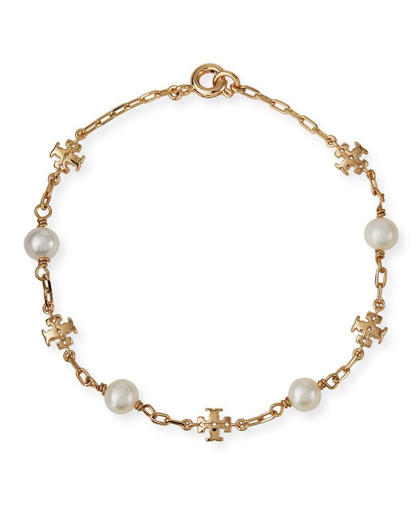 商品Tory Burch|Kira Pearl Chain Bracelet,价格¥1073,第1张图片